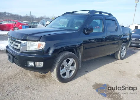 2011 Honda Ridgeline Rtl из США, поврежденный, VIN 5FPYK1F59BB001441